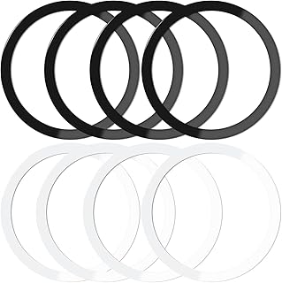 8 Pack Ultra-Thin Metal Rings for Phone Cases and Chargers