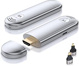 Wireless HDMI Transmitter and Receiver, 100FT Range, 4K/1080P