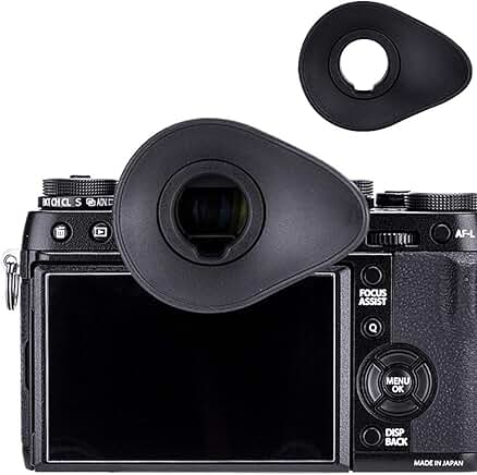 Oval Eyecup for Camera Viewfinder Replacement