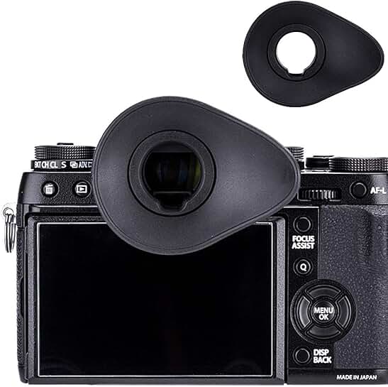 Oval Eyecup for Camera Viewfinder Replacement