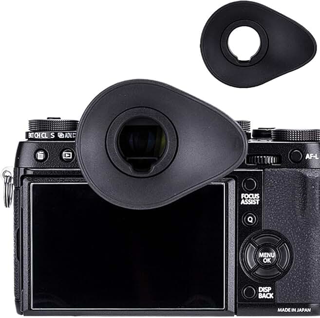 Oval Eyecup for Camera Viewfinder Replacement