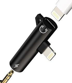 Lighting to 3.5mm Audio and Charger Adapter