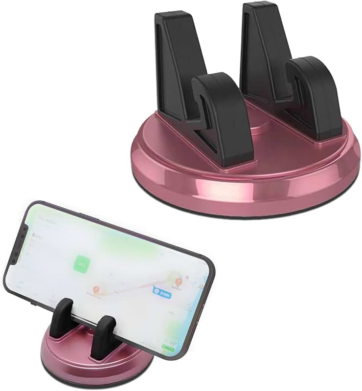Pink Dashboard Silicone Phone Holder for Most Smartphones