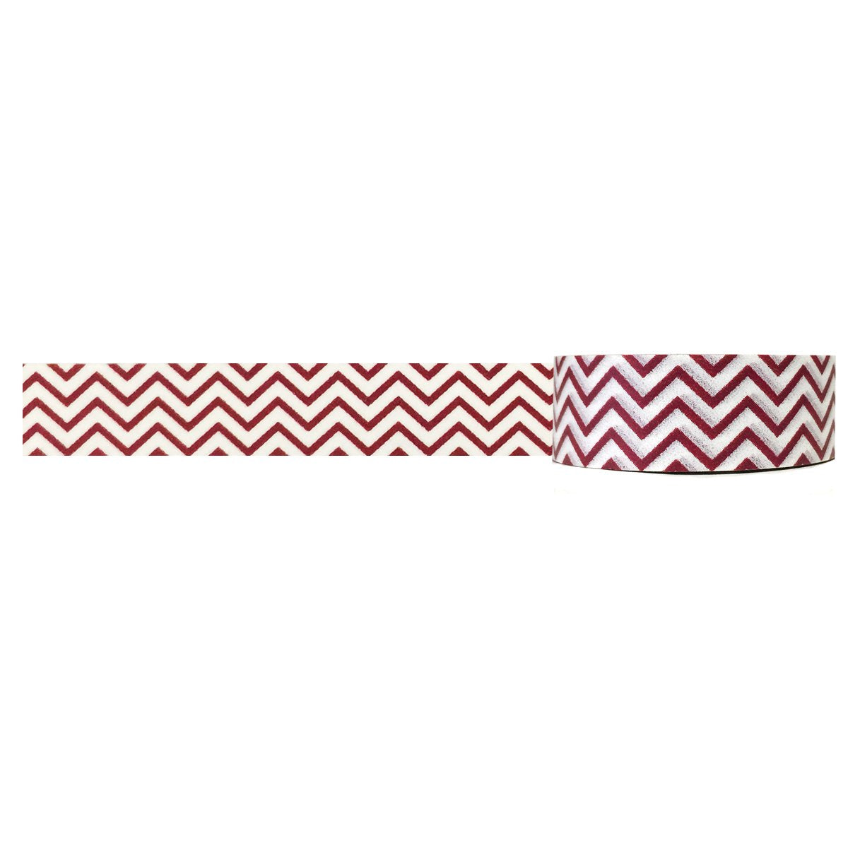 Decorative Burgundy Washi Masking Tape