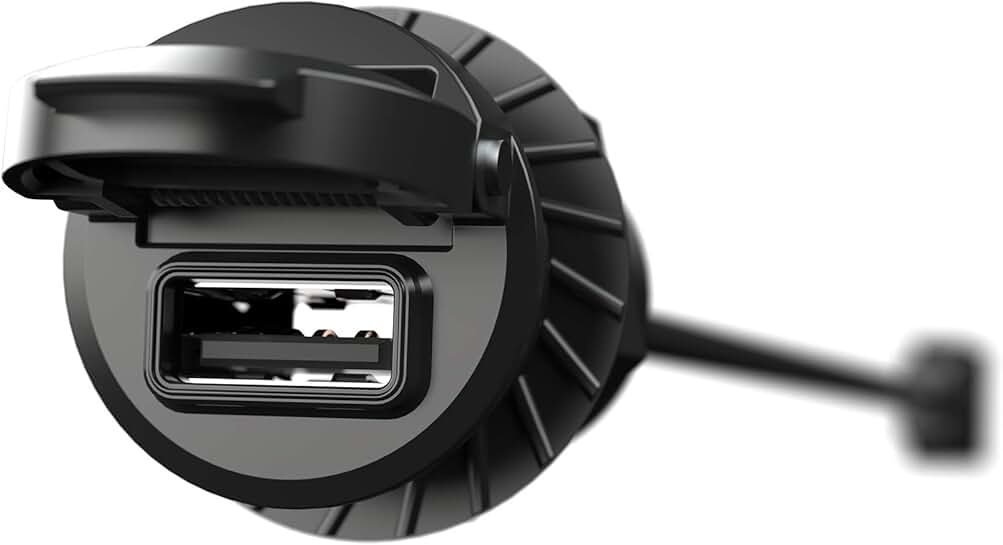 Marine Grade USB Port with Hinged Cover