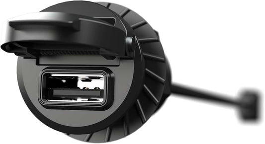 Marine Grade USB Port with Hinged Cover