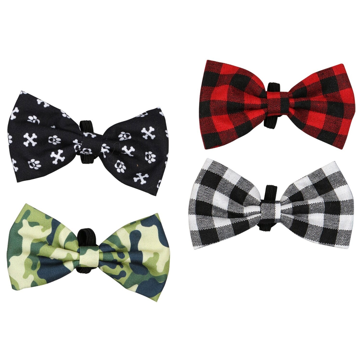 Bow Dog Collar Accessories, 2-pc. Sets (Pack of 36)