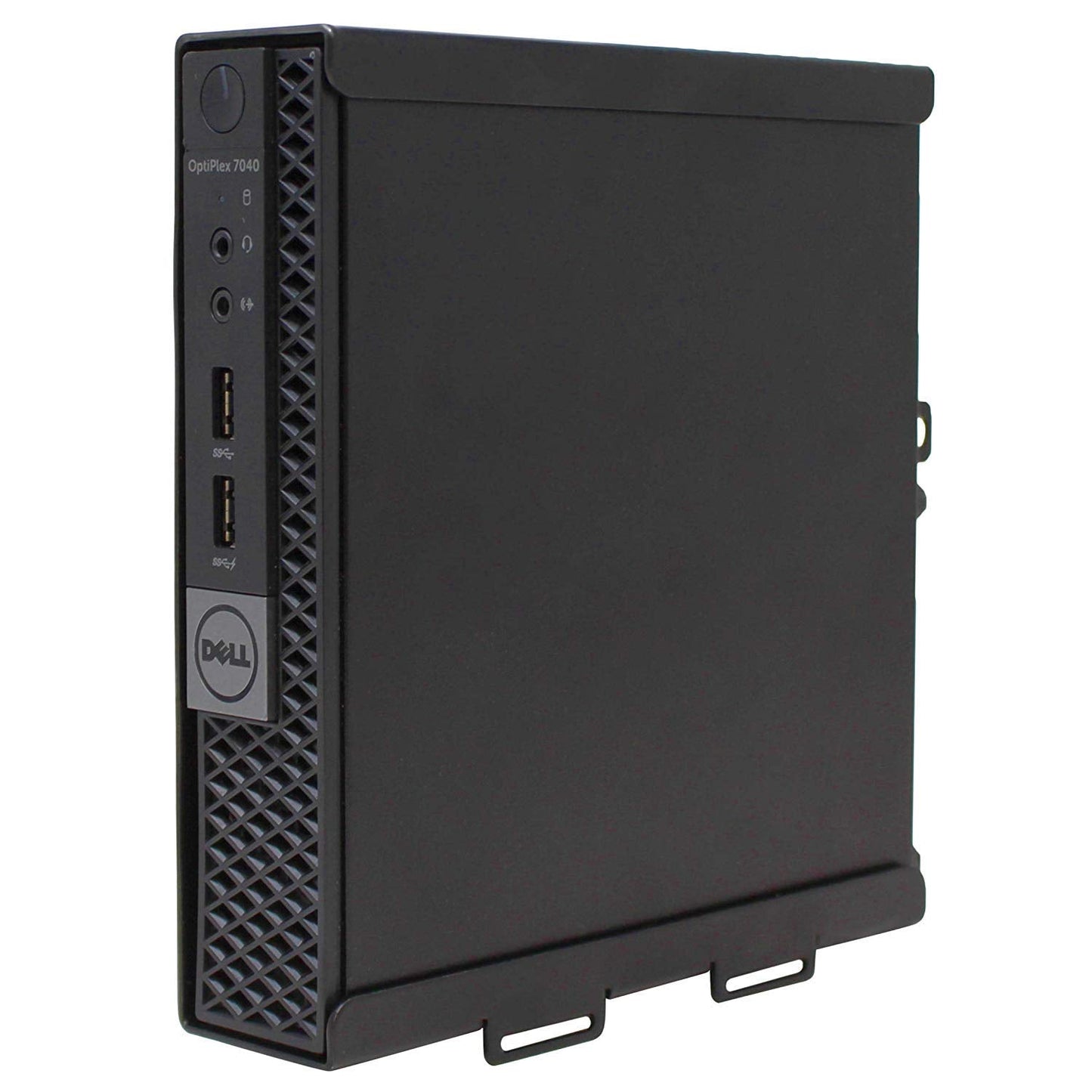 Mount Compatible with Dell OptiPlex Micro Form Factor Case, VESA, Under Desk and Wall Mount Fits MFF 3040, 3046, 3050, 3060, 3070, 3080, 5050, 5060, 5070, 7040, 7050, 7060, 7070, and More