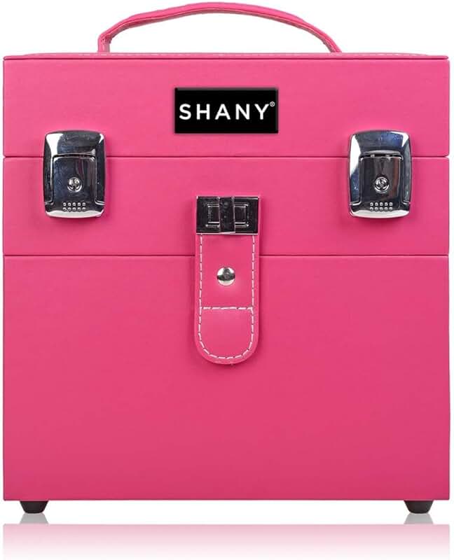 Colorful Makeup and Nail Organizer Travel Case