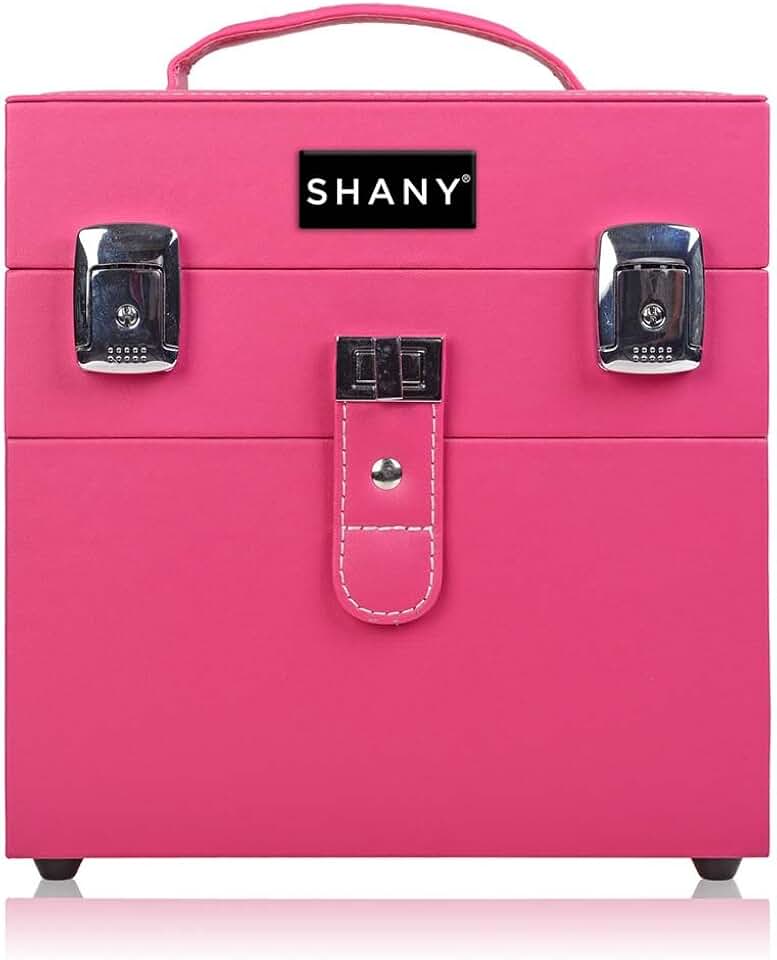Colorful Makeup and Nail Organizer Travel Case