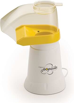 White hot air popcorn popper
