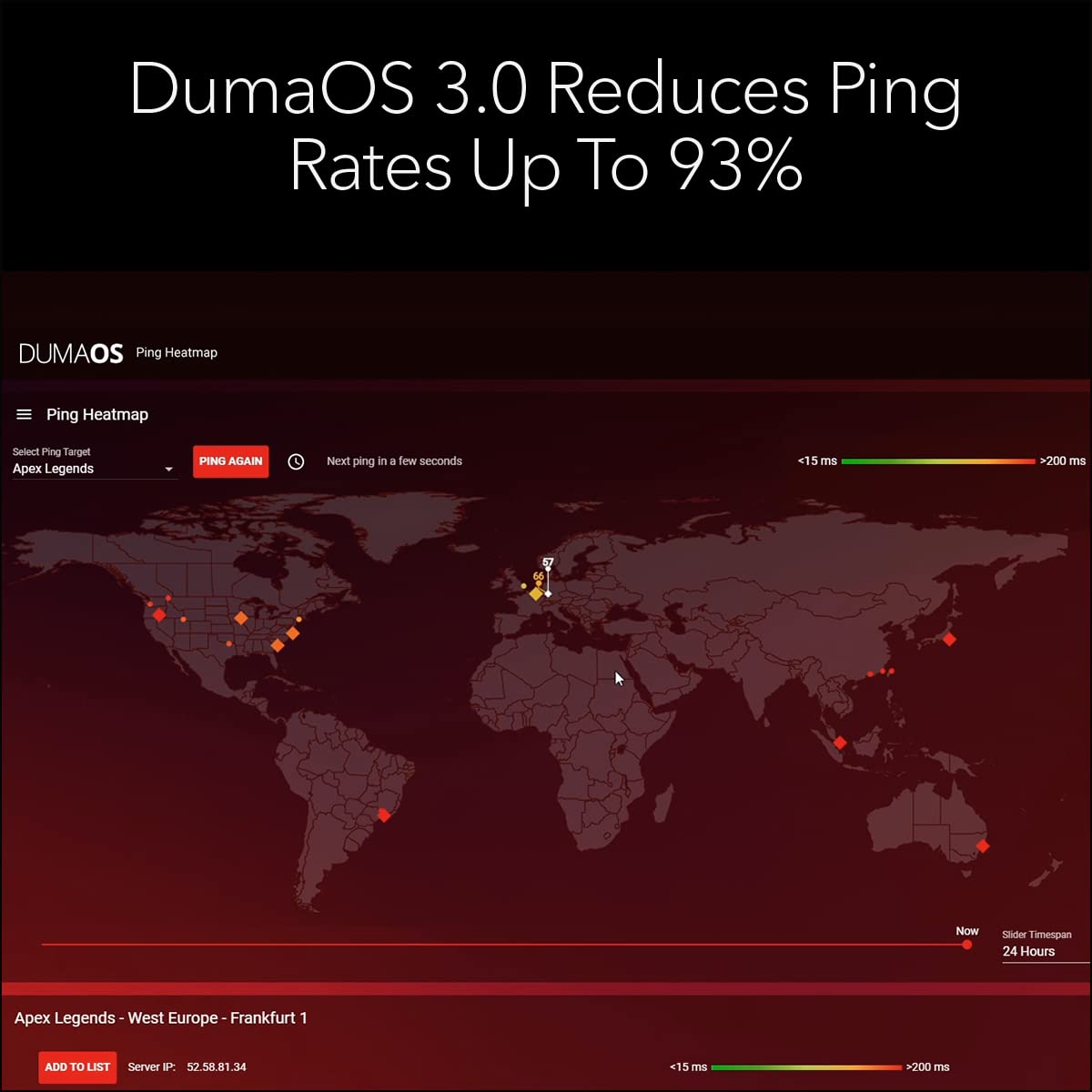 Nighthawk Pro Gaming WiFi 6 Router (XR1000) 6-Stream AX5400 Wireless Speed (up to 5.4Gbps) | DumaOS 3.0 Optimizes Lag-Free Server Connections | 4 x 1G Ethernet and 1 x 3.0 USB Ports