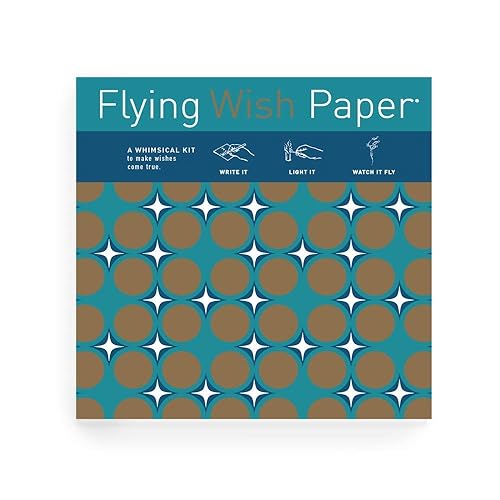Holiday Flying Wish Paper Kit, 7x7 inches
