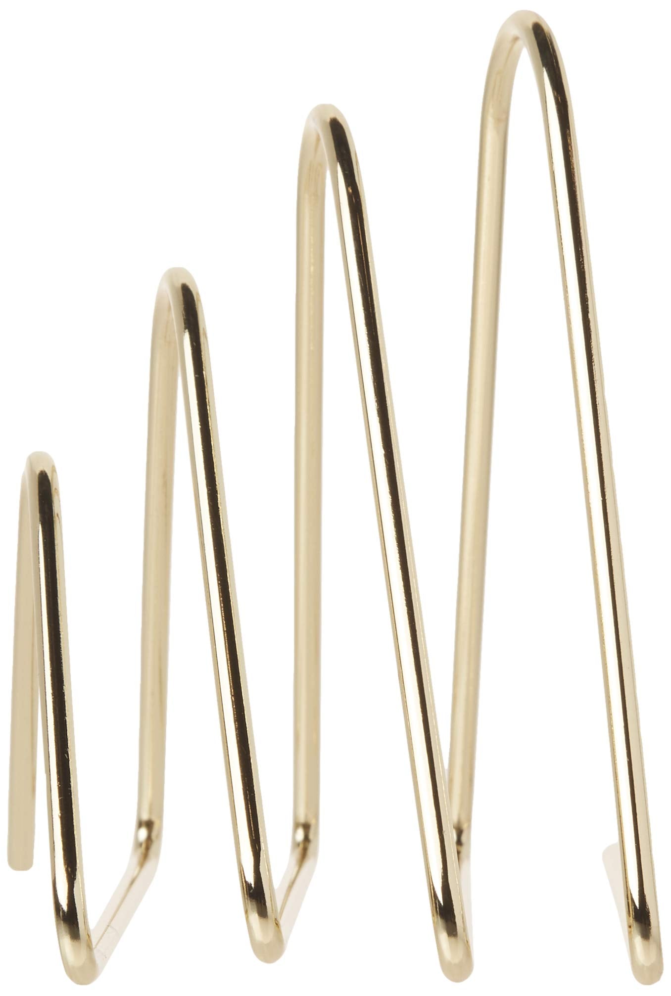 Gold Wire Metal Desktop Letter Sorter