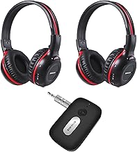 Wireless IR Headphones for Car Rear Entertainment
