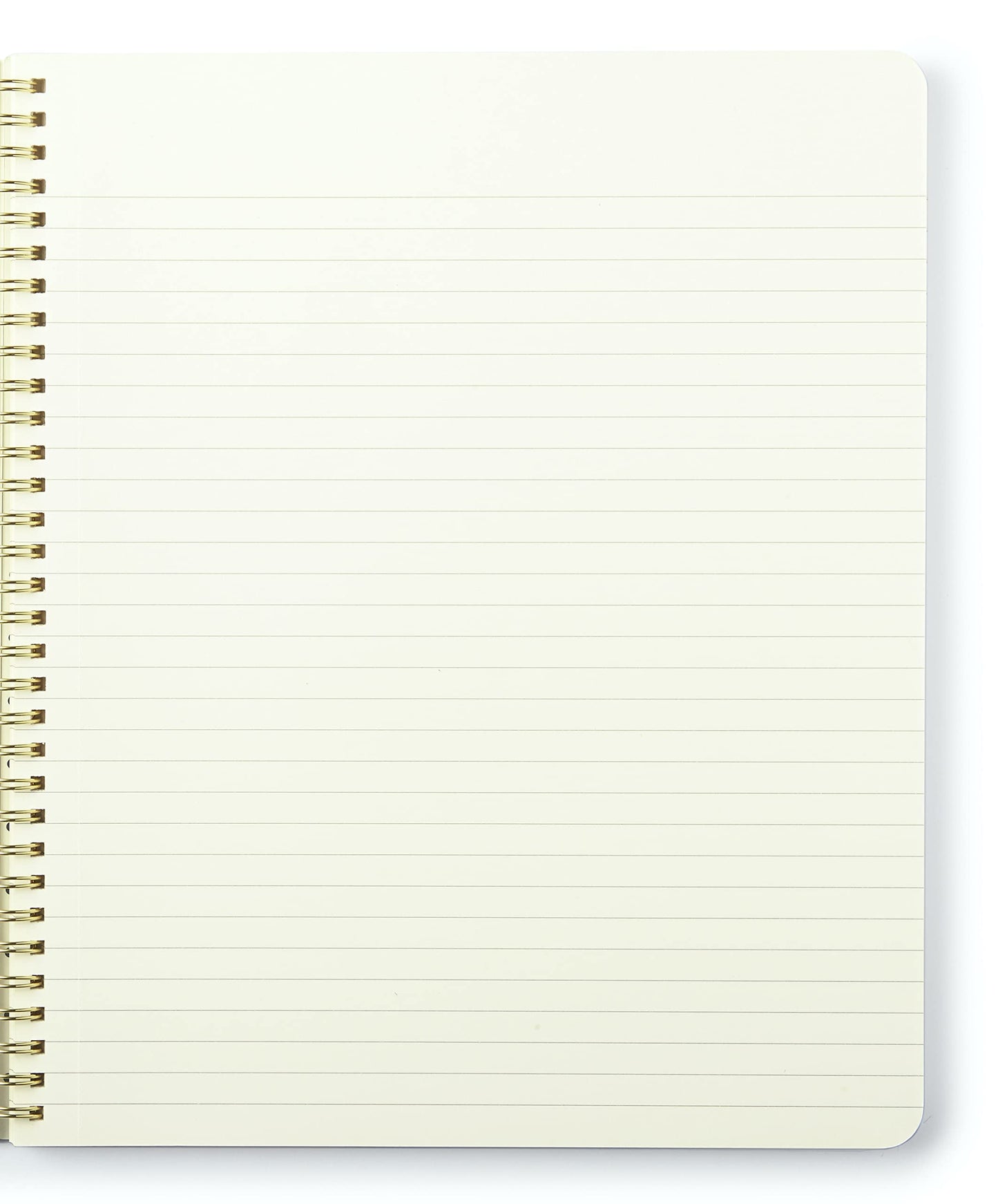 Large floral spiral notebook with 160 pages