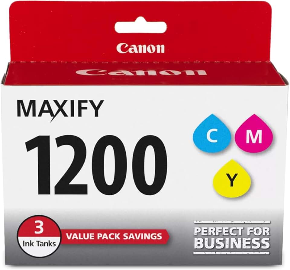 Three-Color Ink Multi Pack for Inkjet Printers