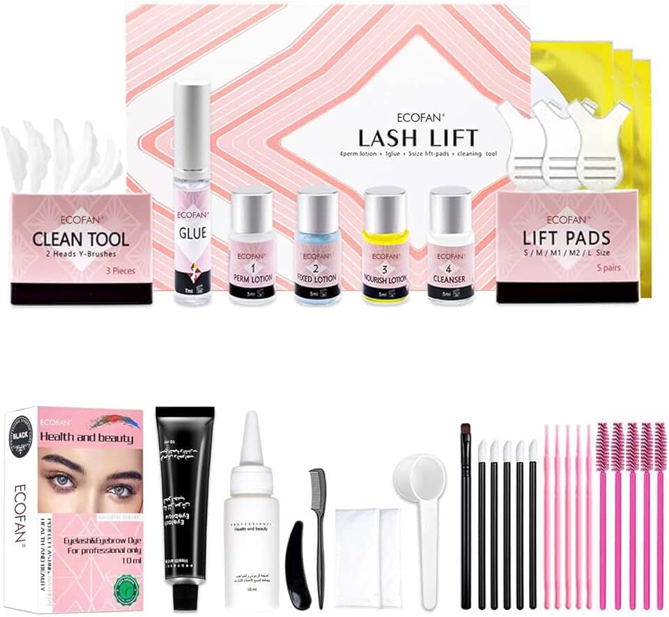 Lash Lift and Black Kit for Eyelash and Eyebrow Coloring