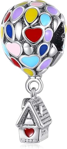Sterling Silver Birthday and Anniversary Charm for Bracelets and Necklaces