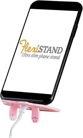Compact adjustable phone stand for readers and writers
