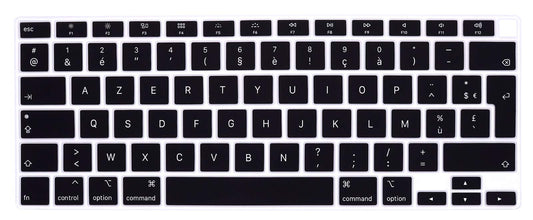 Ultra Thin French AZERTY Silicone Keyboard Cover for MacBook Air 13"