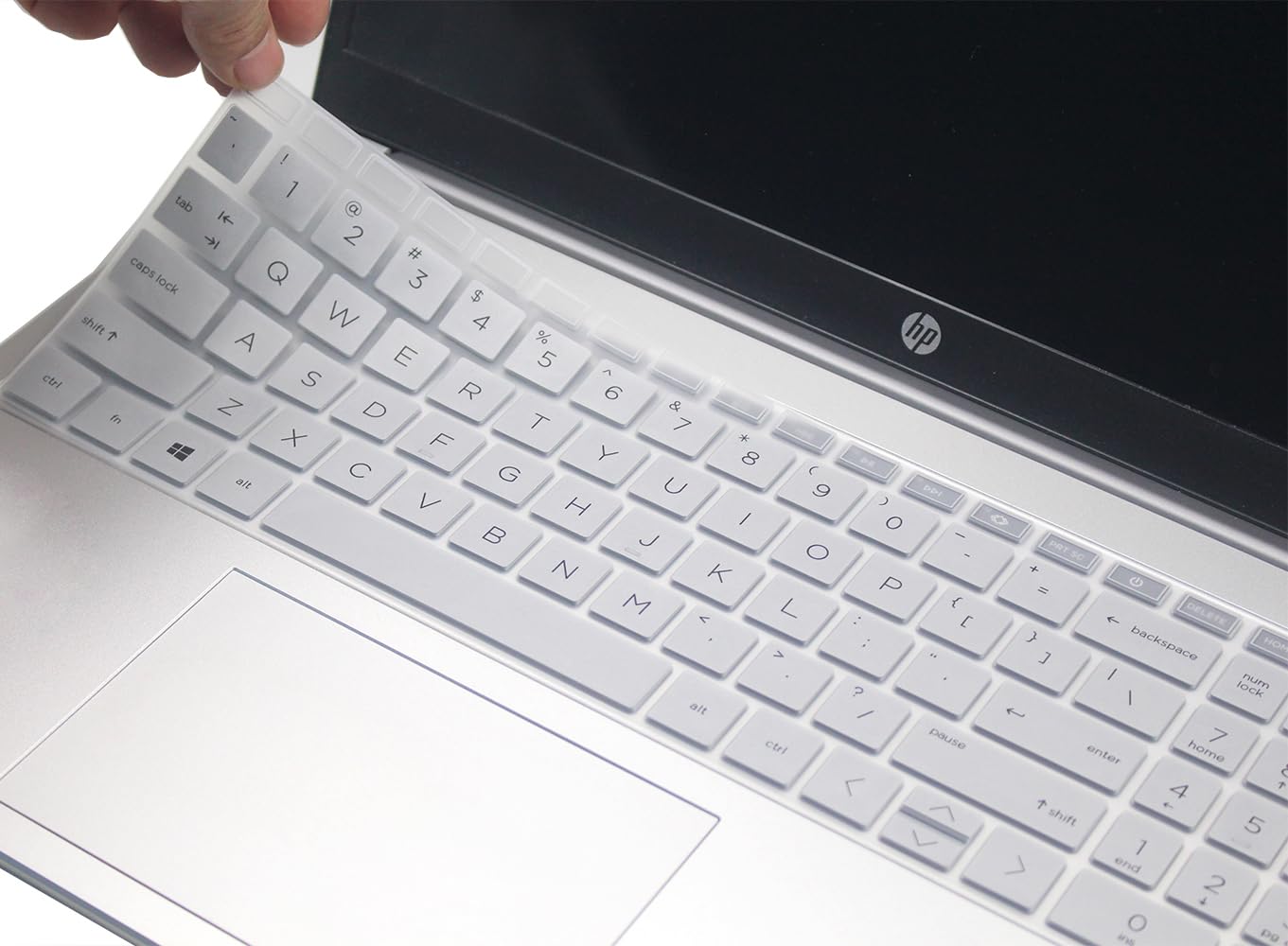 Silver Keyboard Cover for 15.6" and 17" Laptops