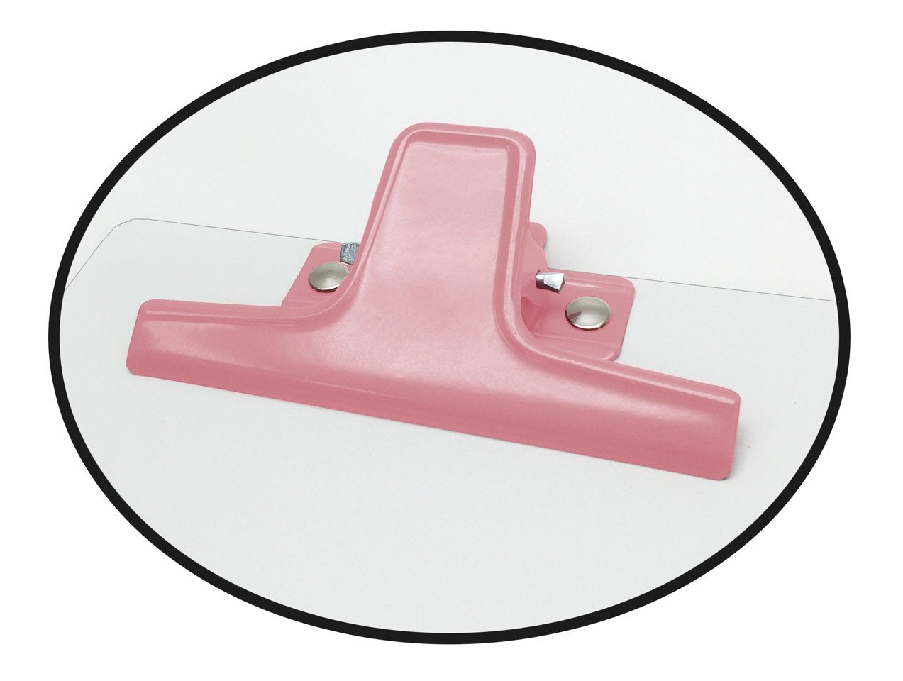 White A5 Clipboard with Metal Clip, Pack of 6