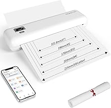 Wireless Portable Thermal Printer for Travel and Office