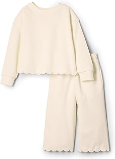 Toddler Girls' French Terry Pant and Top Set