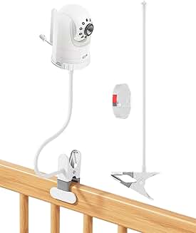 Flexible Clip Mount for Baby Monitor Camera