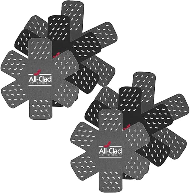 6-Piece Cookware Protectors for Kitchen Organization