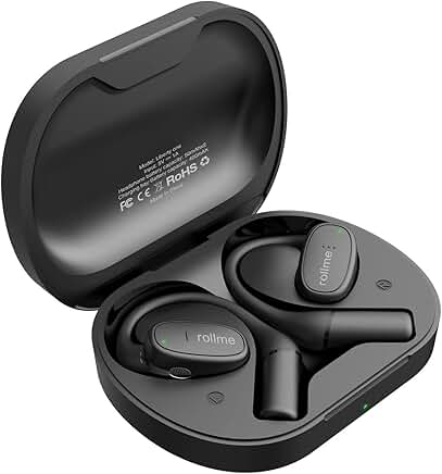 Wireless Open Ear Headphones with Earhooks and 30HRS Playtime
