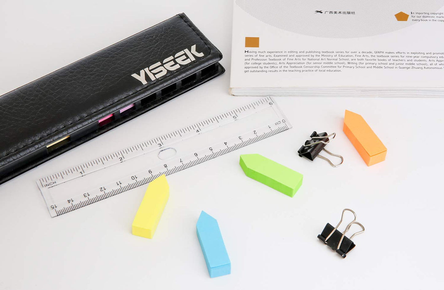 1280 Self-Stick Notes and Markers in Organizer Box