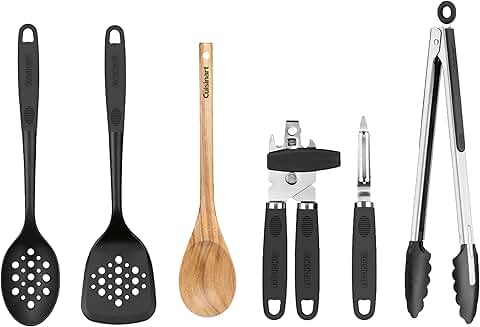 6-Piece Kitchen Tool and Gadget Set, Dishwasher Safe