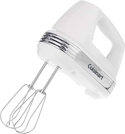 5-Speed Hand Mixer with 220W Motor and Beaters