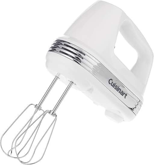 5-Speed Hand Mixer with 220W Motor and Beaters