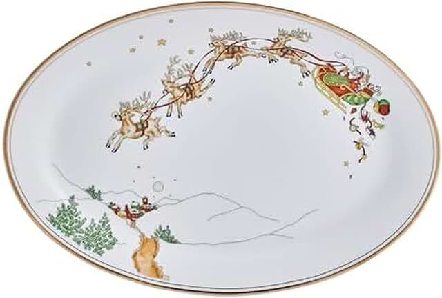 Holiday Serving Platter, 14 Inch