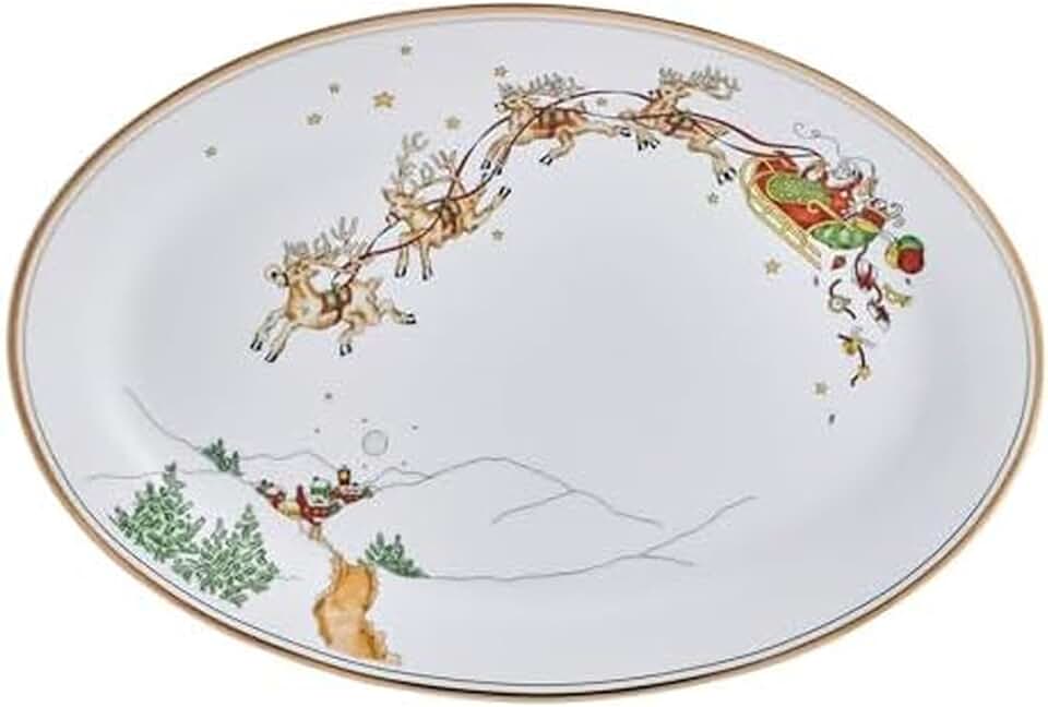 Holiday Serving Platter, 14 Inch
