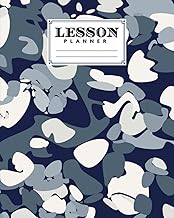 Elementary and high school lesson planner with 121 pages