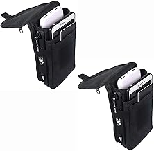 Large Smartphone Pouch and Tactical Phone Holster, 2 Pack