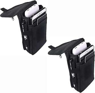 Large Smartphone Pouch and Tactical Phone Holster, 2 Pack