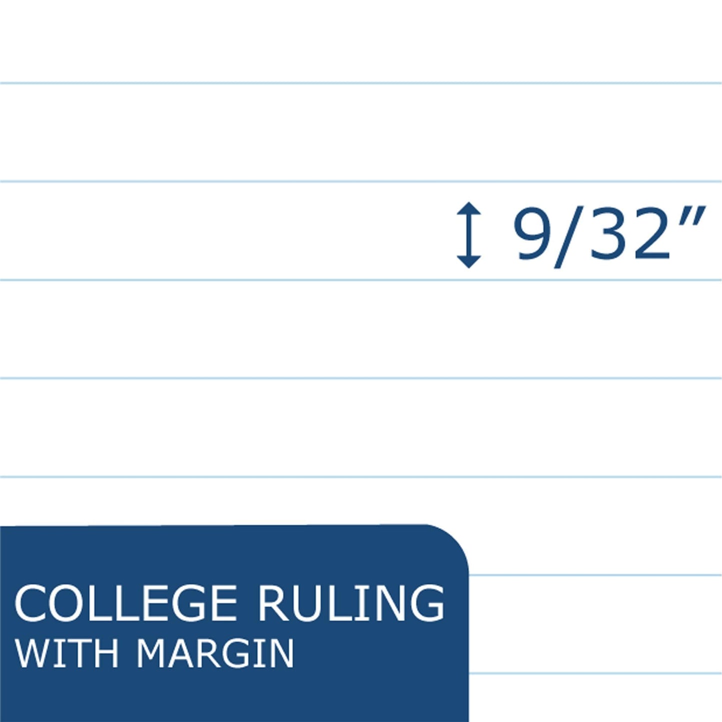 Medium College Rule Notebook with Earthtone Cover