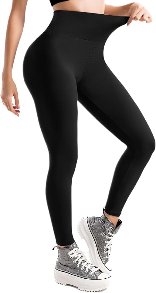 High Waist No See Through Workout Yoga Leggings for Women