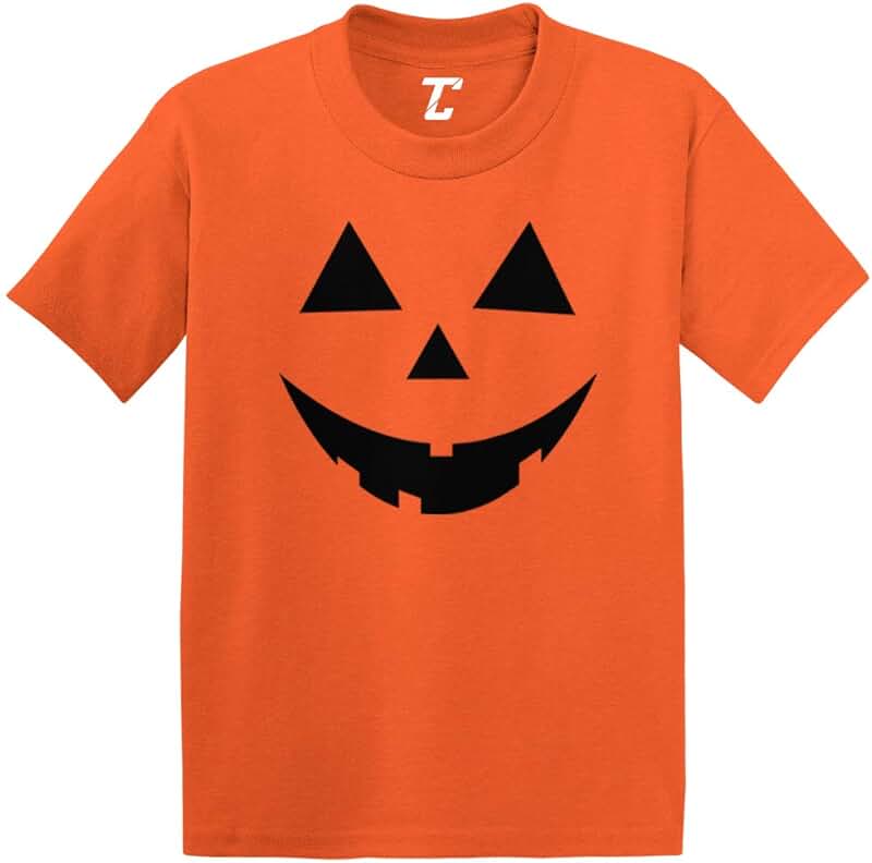 Pumpkin Face Jack O' Lantern Toddler T-Shirt