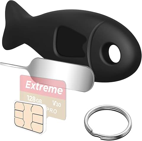 SIM Card Holder with Eject Pins and Needle Opener