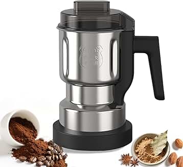 Electric Coffee and Spice Grinder with 304 Stainless Steel Blades