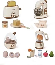 Kids Play Kitchen Set with Food and Appliances