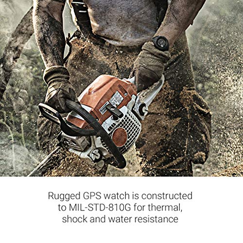 010-02064-00 Instinct, Rugged Outdoor Watch with GPS, Features Glonass and Galileo, Heart Rate Monitoring and 3-Axis Compass, Graphite