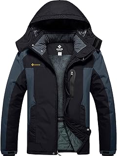 Men's Warm Waterproof Winter Ski Snow Jacket