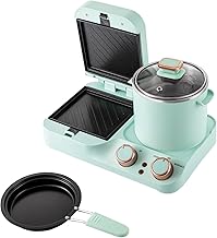 3-in-1 Breakfast Table with Toaster, Pan, and Steamer